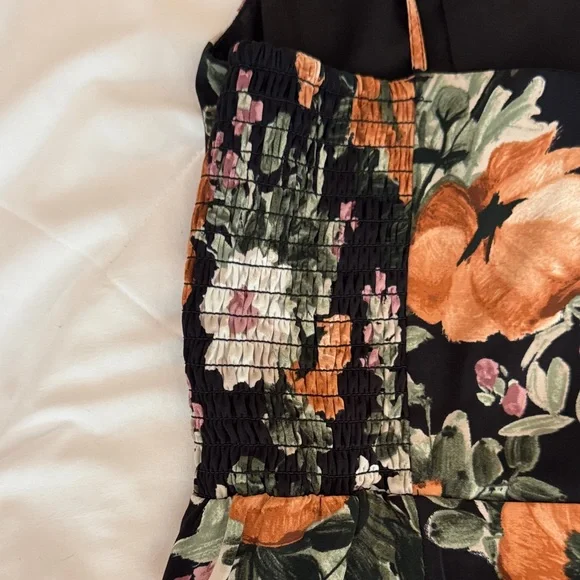 Abercrombie & Fitch Black Floral Maxi Dress - Picture 6 of 15